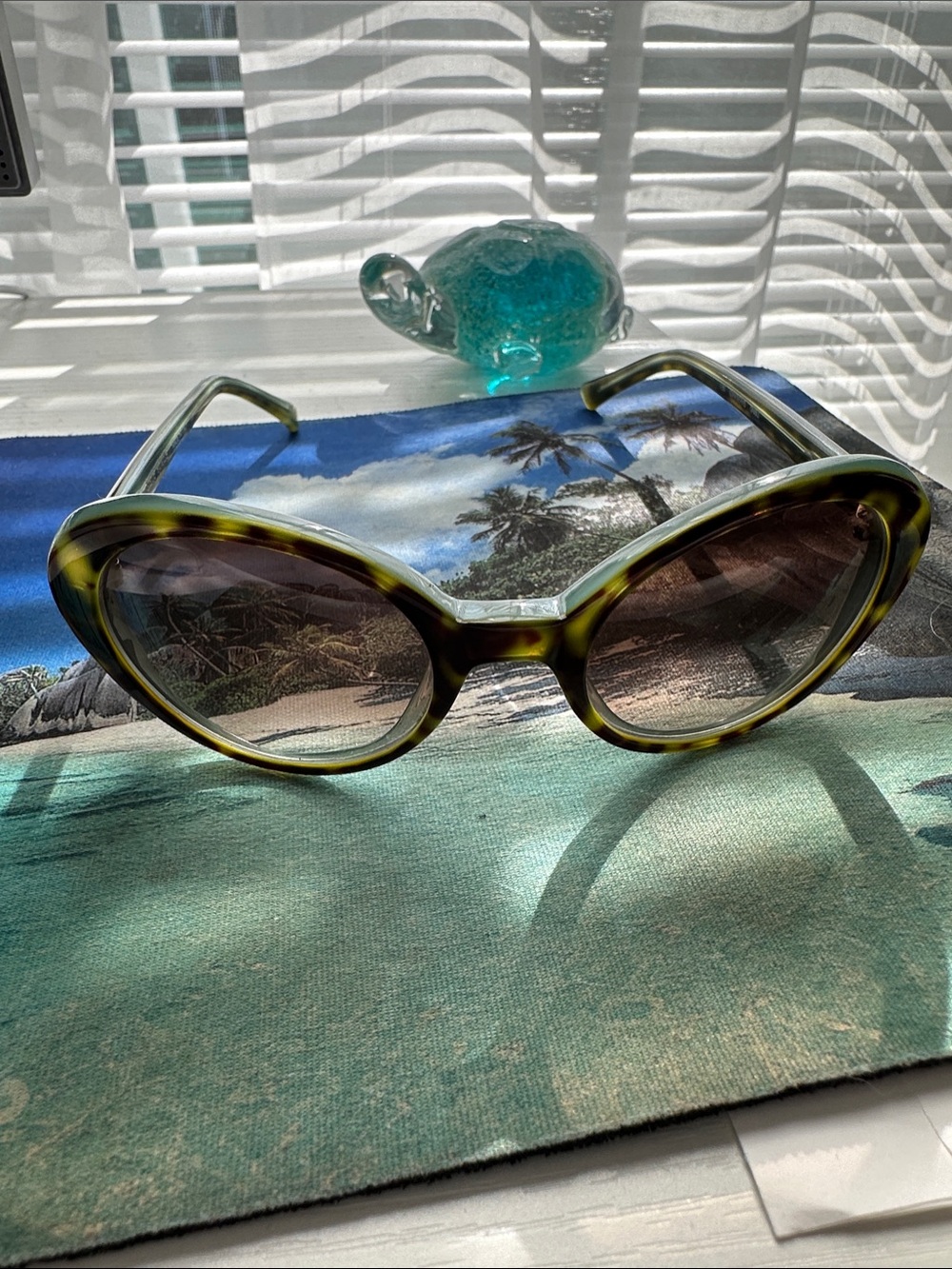 Vintage kate spade Olive Tortoiseshell Women's Sunglasses